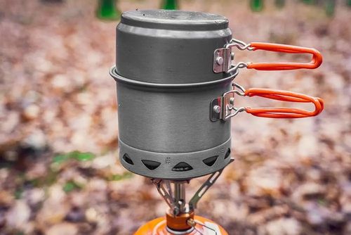 Garnki turystyczne 2w1 z radiatorem + torba NEO na Arena.pl