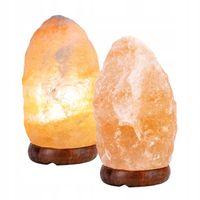 LAMPA SOLNA 3-5 kg sól himalajska JONIZATOR LAMPKA NOCNA Z SOLI NATURALNA