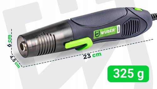 MINI OPALARKA ELEKTRYCZNA Z REGULACJĄ 2 BIEGI 350°C GORĄCE POWIETRZE na Arena.pl