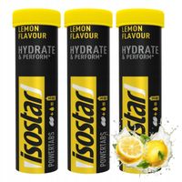 ISOSTAR POWER TABS 3x 120 g ENERGIA NAWODNIENIE ORGANIZMU SIŁA ELEKTROLITY