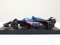 BOLID F1 Pierre Gasly BWT Alpine Team A523 2023 1:43 model BBURAGO 18-38073