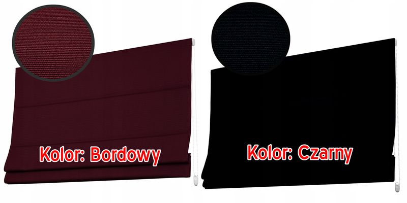 Roleta Rzymska Kompletna 14 Kolorów 60 x 90 zdjęcie 5
