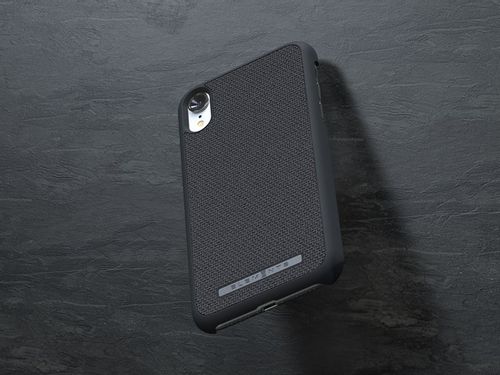 Materiałowe etui do iPhone XR (Dark Grey) na Arena.pl