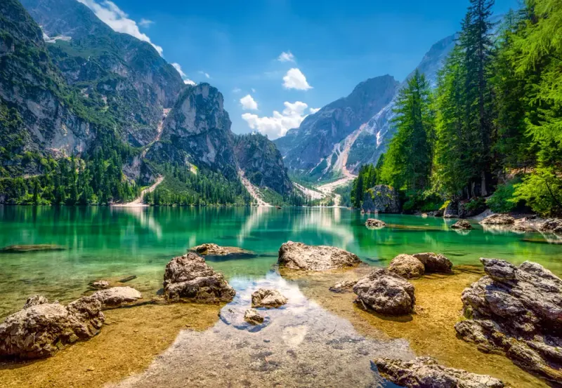 Puzzle 1000 elementów. Heaven's Lake zdjęcie 2