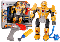 Robot Do Skręcania Broń Wiertarka Śrubokręt Światła Dźwięk Żółty