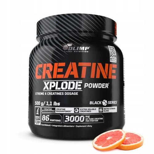 OLIMP CREATINE XPLODE 500g STACK MONOHYDRAT MIX 6 KREATYNA SMAK GREJPFRUT na Arena.pl