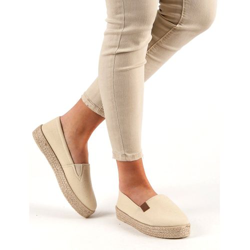 Beżowe Espadryle Slip On r.40 na Arena.pl