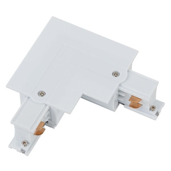Kątowy L-ŁĄCZNIK uziemienie prawe CTLS RECESSED POWER L CONNECTOR 8230 Nowodvorski do 3-fazowej szyny podtynkowej 230V biały zdjęcie 1