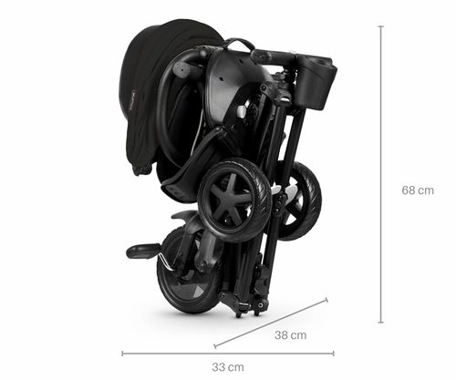 MILLY MALLY 5241 Qplay Rowerek trójkołowy Nova Niello black na Arena.pl