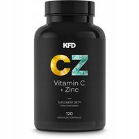 Suplement diety KFD CZ Vitamin C + Zinc kapsułki 120 szt.