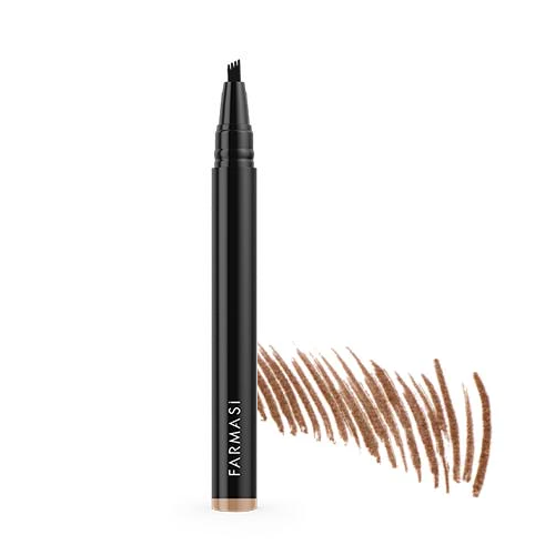 Farmasi Pisak do microbladingu brwi 02 Light Brown zdjęcie 1