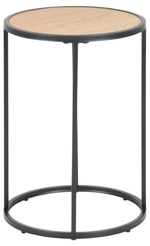 Stolik Seaford Dąb okrągły 40x40 na Arena.pl