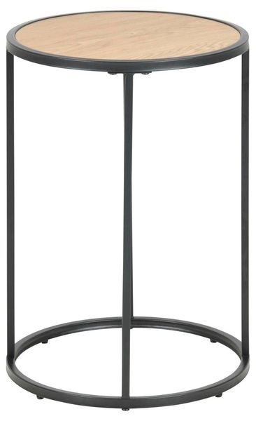 Stolik Seaford Dąb okrągły 40x40 zdjęcie 2