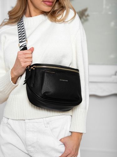 Torebka damska saszetka crossbody listonoszka miejska modna suwak PETERSON na Arena.pl