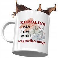 Kubek Dla Karoliny Koleżanki Żony Na Prezent Z Nadrukiem Ze Zdjęciem