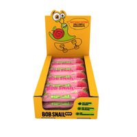 BOB SNAIL baton owocowo-orzechowy JABŁKO MALINA NERKOWCE bez cukru 15x35 g