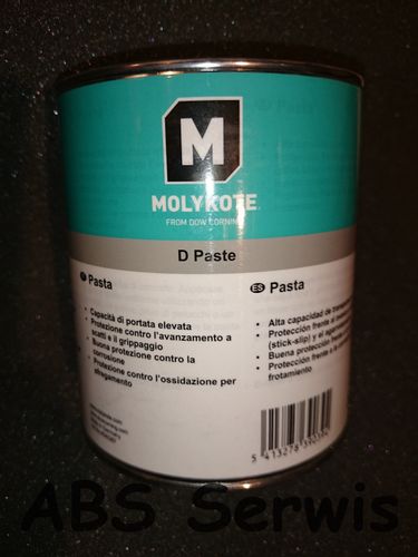 Molykote D Pasta montazowa 1kg na Arena.pl