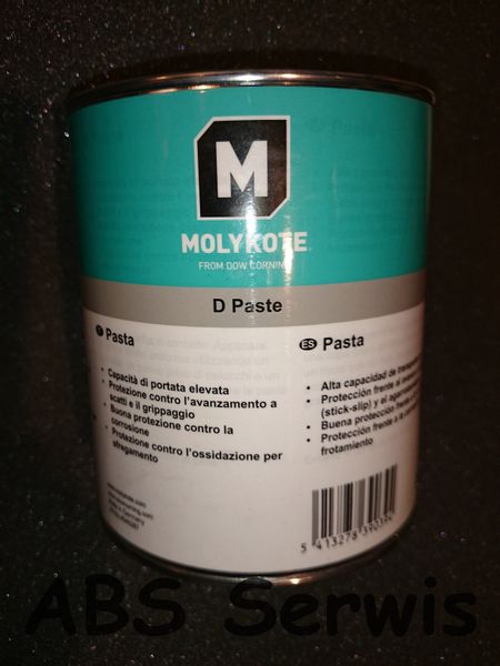Molykote D Pasta montazowa 1kg zdjęcie 2