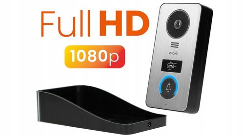 WIDEODOMOFON VIDEO DOMOFON FULL HD 7" CZYTNIK BRELOK MENU PL FURTKA + BRAMA na Arena.pl
