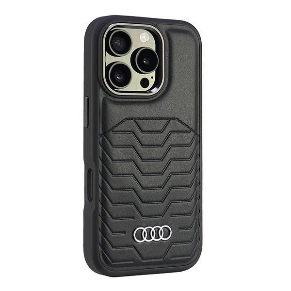 Etui Audi do iPhone 16 Pro, Czarny, MagSafe zdjęcie 2