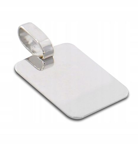 SREBRNY NIEŚMIERTELNIK BLASZKA PR 925 + GRAWER na Arena.pl