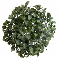 Wianek Z Liści Dekoracyjny Sztuczne Kwiaty 28 cm