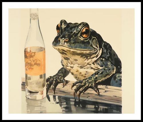 Plakat 60x50cm Refleksje Błotniaka na Arena.pl