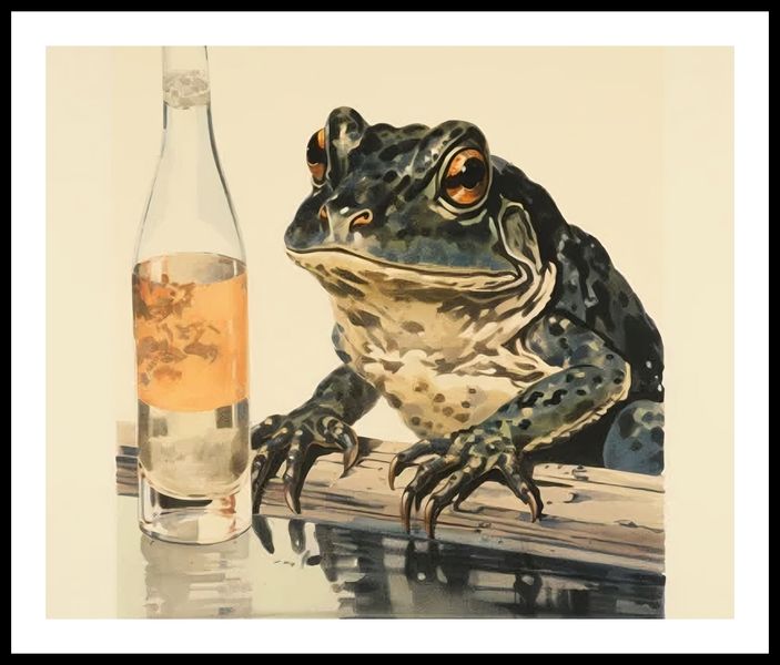 Plakat 60x50cm Refleksje Błotniaka zdjęcie 3