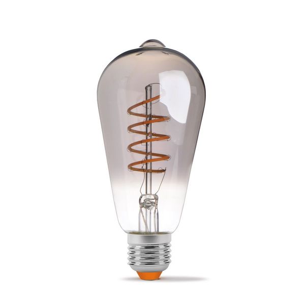 Żarówka LED ściemnialna retro spiral 4W barwa ciepła 1800K VIDEX zdjęcie 2