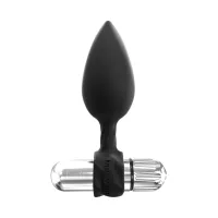 bathmate anal training plugs vibe - zestaw silikonowych wibrujących