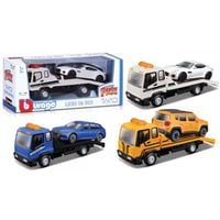 auto laweta + tow truck w/car bburago 1:43  18-31399