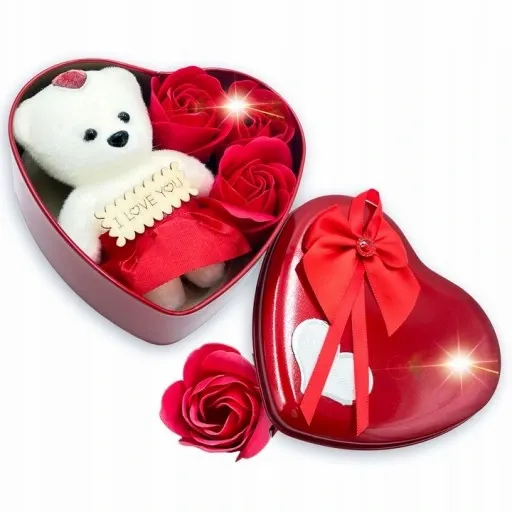 MYDLANE ZAPACHOWE PŁATKI RÓŻ MYDŁO DO KĄPIELI PREZENT NA DZIEŃ KOBIET zdjęcie 1