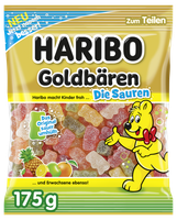 HARIBO GOLDBAREN KULTOWE OWOCOWE ZŁOTE MISIE KWAŚNE NOWOŚĆ