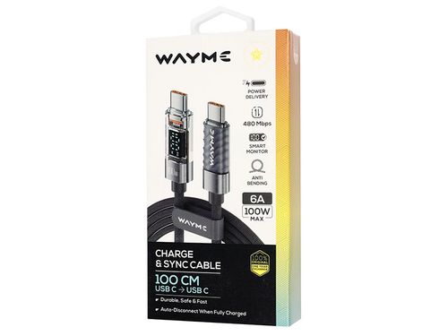 WAYME Kabel do ładowania i synchronizacji, w oplocie z mikrofibry na Arena.pl