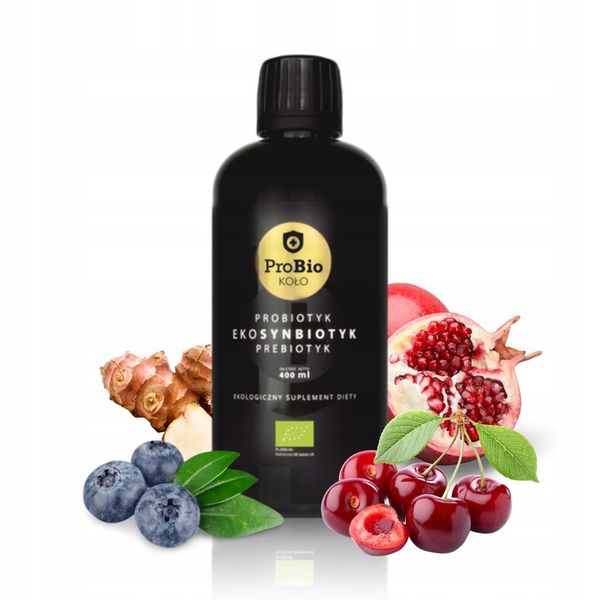 Suplement diety ProBio Koło Probiotyk Ekosynbiotyk Prebiotyk 400 ml zdjęcie 5