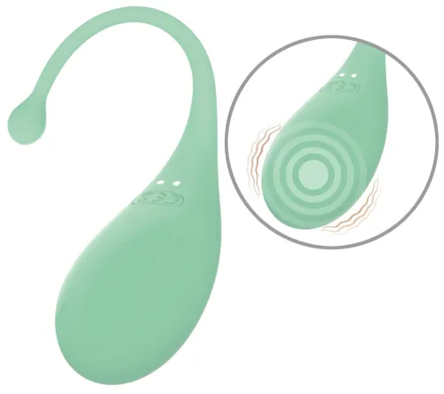 adrien lastic palpitation mint - wibrujące jajko bluetooth, 18 cm na Arena.pl