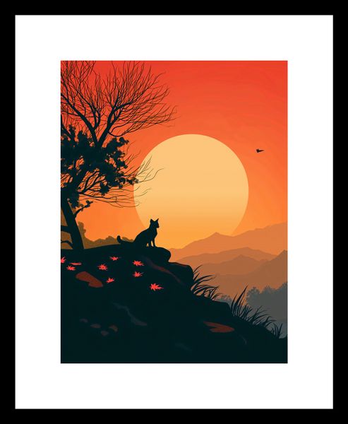 Plakat 15x20cm Kocie Wzgórze zdjęcie 3