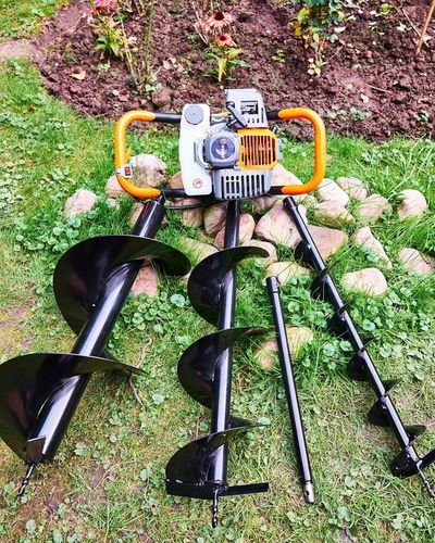 ŚWIDER DO ZIEMI WIERTNICA SPALINOWA GLEBY ZESTAW WIERTŁA 10/20/30 CM + OLEJ na Arena.pl