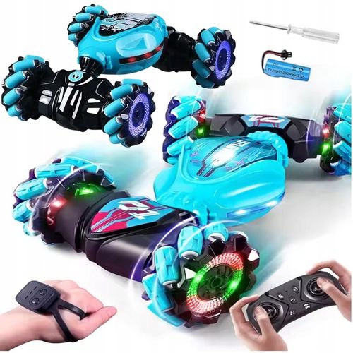 SAMOCHÓD STEROWANY GESTAMI + 2 x PILOT - AUTO 4X4 zdalnie sterowany AKUMULA na Arena.pl