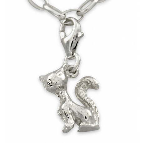 SREBRNY CHARMS KOTEK PRÓBA SREBRA 925 zdjęcie 1