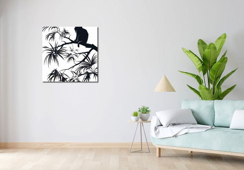 Obraz 70x70cm Na Gałęzi zdjęcie 2