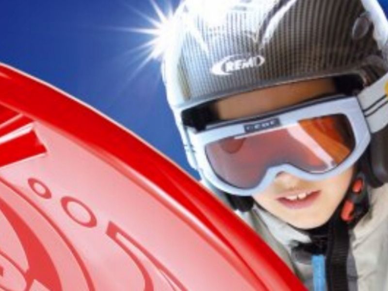 Sanki SPEED + ślizg KID2 + kulkomat IKUL1, Czerwony zdjęcie 6