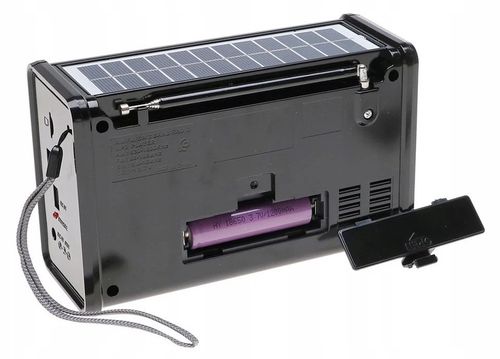 RADIO PRZENOŚNE FM KUCHENNE SOLARNE BUDOWLANE LATARKA BLUETOOTH + na Arena.pl