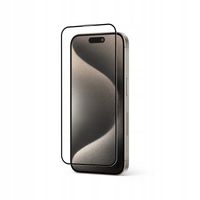 SZKŁO HARTOWANE DO APPLE IPHONE 15 PRO MAX + RAMKA INSTALACYJNA NA EKRAN