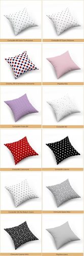 Zestaw 4 poszewek na poduszki, jaśki, 40x40 cm, 100% bawełna, mix na Arena.pl