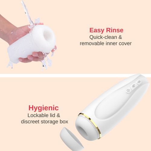 masturbator   nappex™ branco white   premium mastubators (10 languages) na Arena.pl
