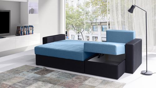 Narożnik CALABRIA Niebieski na Arena.pl