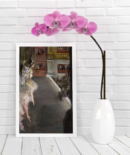 Dancers at the Old Opera House, Edgar Degas - plakat 59,4x84,1 cm zdjęcie 2