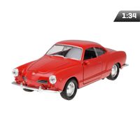 Model 1:34, VW Karmann Ghia Coupe, czerwony