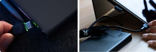 Zestaw 3x Kabel GC Ray USB - USB-C 120cm LED Quick Charge 3.0 na Arena.pl